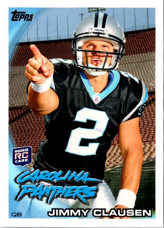 2010 Topps Platinum Jimmy Clausen #221