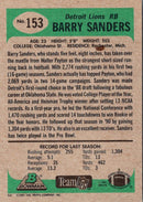 1991 Bowman Barry Sanders