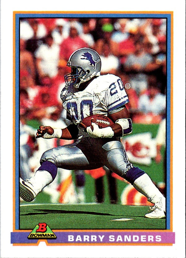 1991 Bowman Barry Sanders #153