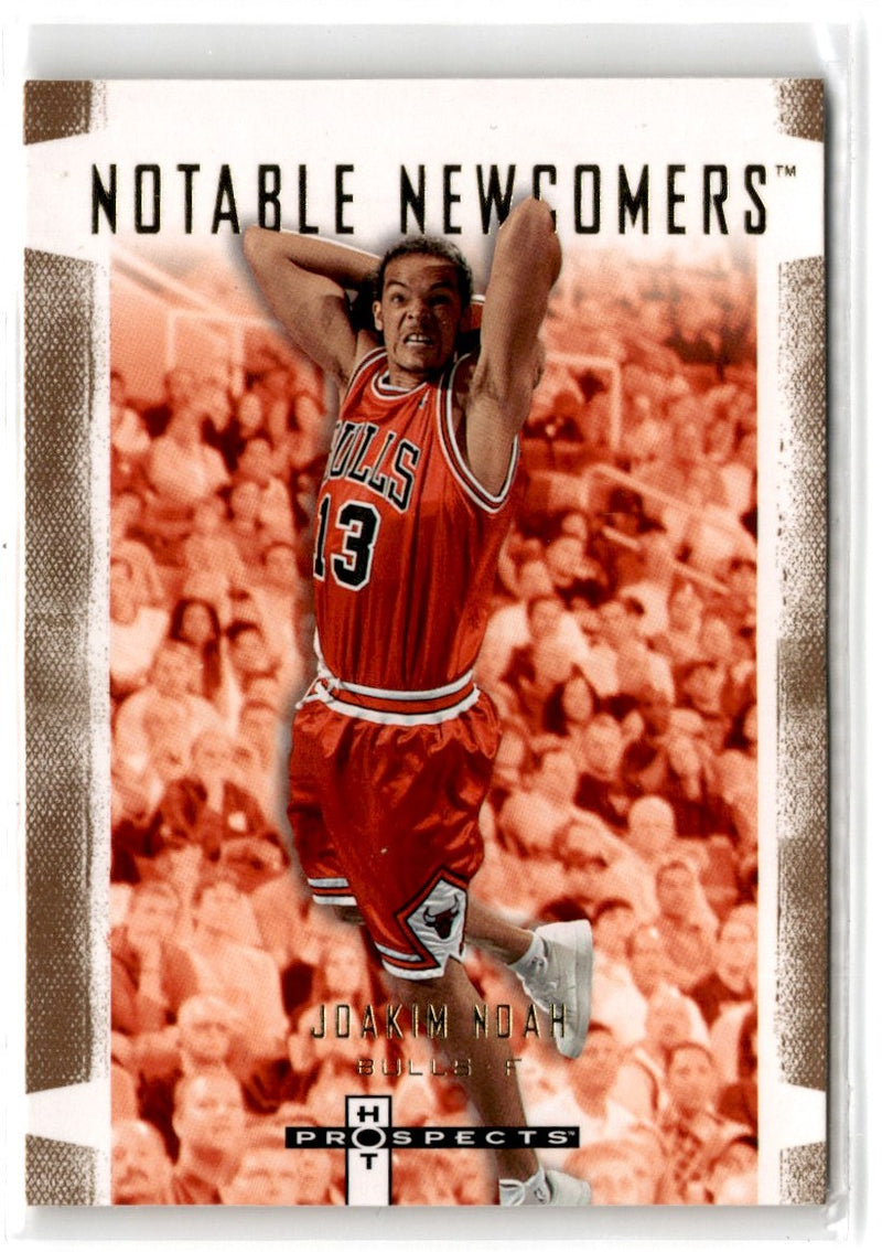 2007 Fleer Hot Prospects Notable Newcomers Joakim Noah
