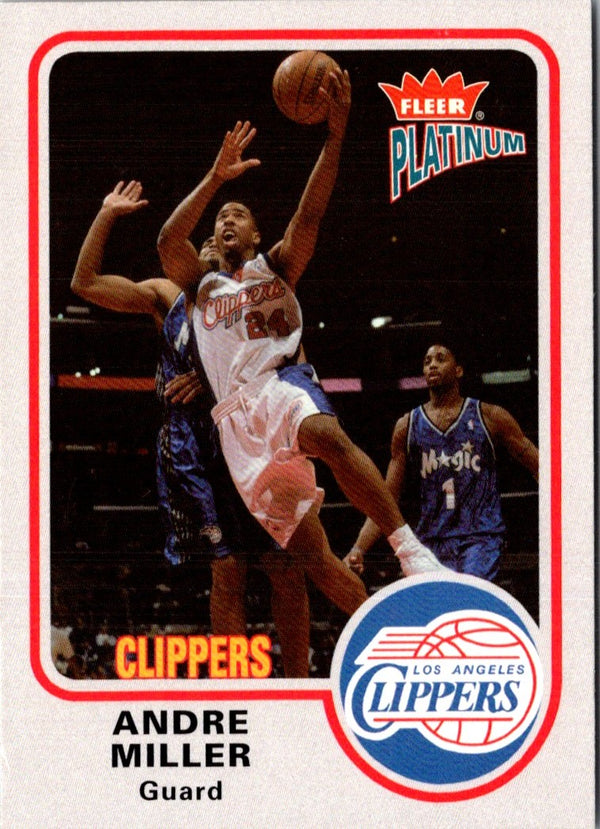 2002 Fleer Platinum Andre Miller #67