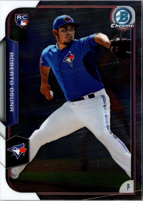 2015 Bowman Chrome Roberto Osuna #173 Rookie