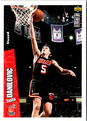 1996 Collector's Choice Sasha Danilovic #80