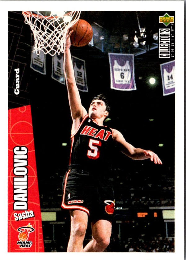 1996 Collector's Choice Sasha Danilovic #80