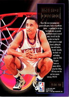 1993 Ultra Inside Outside John Starks #9