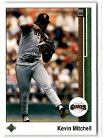 1989 Upper Deck Kevin Mitchell #163