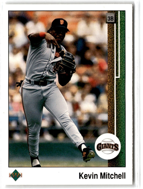 1989 Upper Deck Kevin Mitchell #163