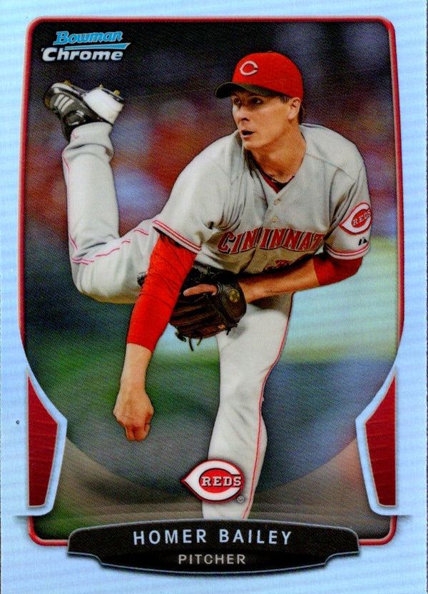 2013 Bowman Chrome Homer Bailey #84 Refractor