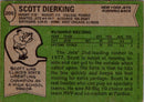 1978 Topps Scott Dierking