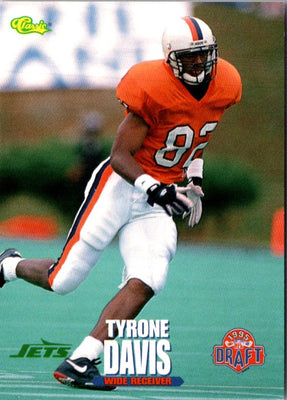 1995 Classic NFL Tyrone Davis #79