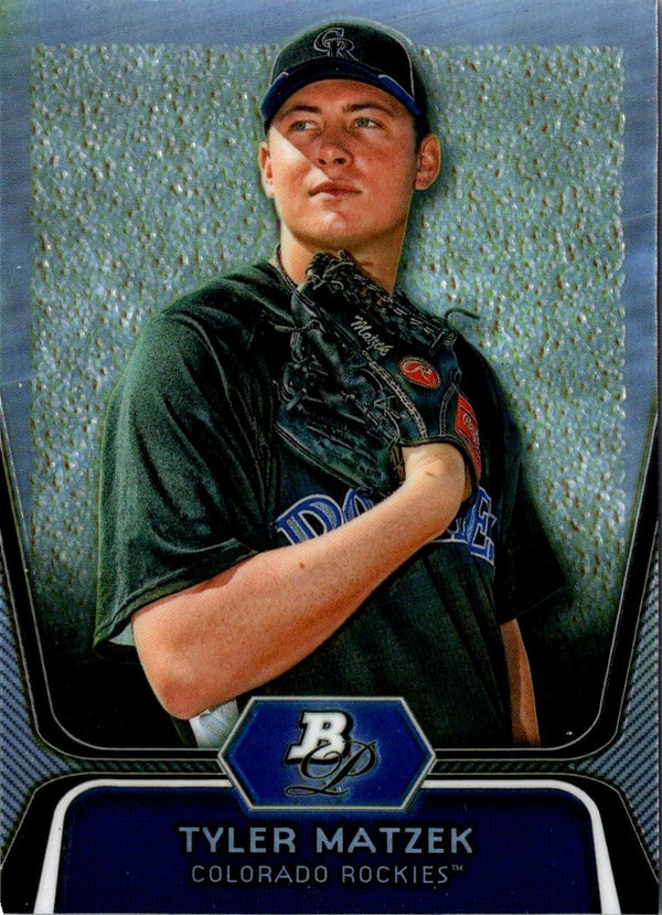 2012 Bowman Platinum Prospects Tyler Matzek #BPP84