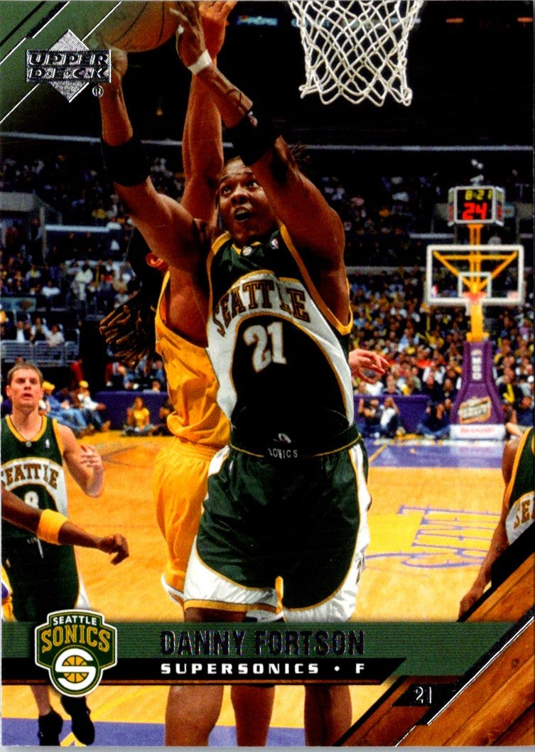 2005 Upper Deck Danny Fortson