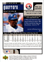 1999 Flair Showcase Row 3 (Power) Vladimir Guerrero #27