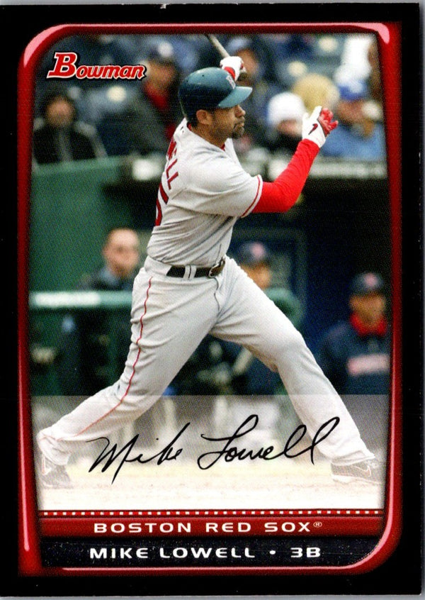 2008 Bowman Mike Lowell #121