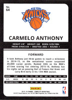 2015 Panini Complete Carmelo Anthony #64