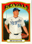 2021 Topps Heritage Red Brad Keller