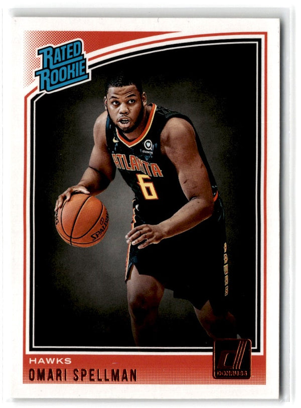 2018 Donruss Omari Spellman #196