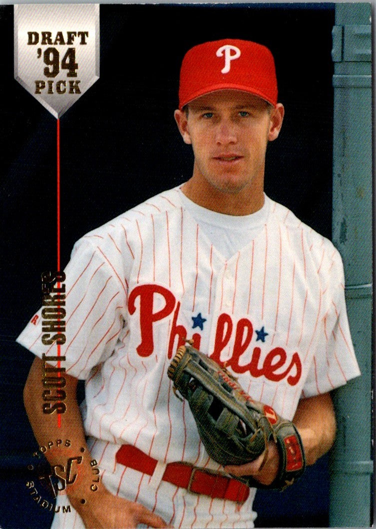 1994 Stadium Club Draft Picks Scott Shores