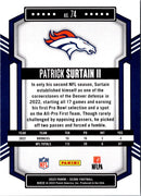 2023 Score Patrick Surtain II
