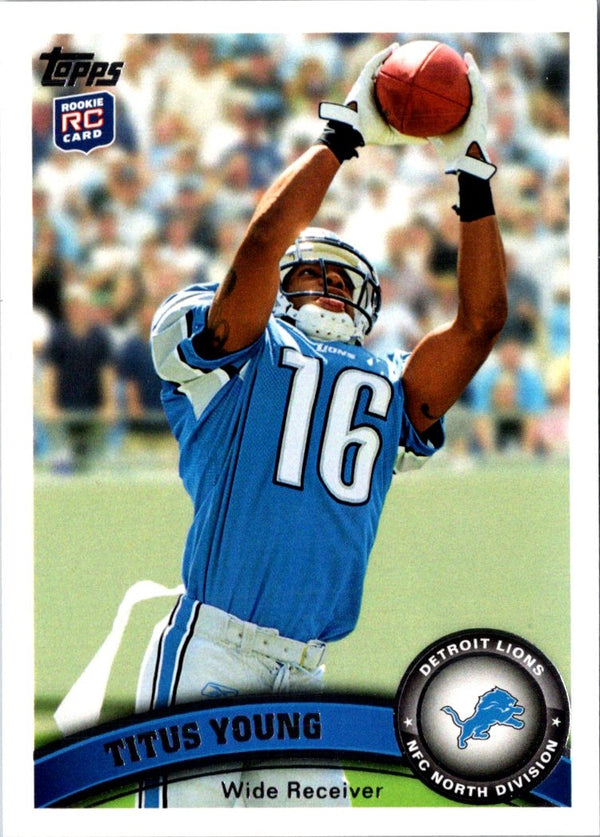 2011 Topps Titus Young #19