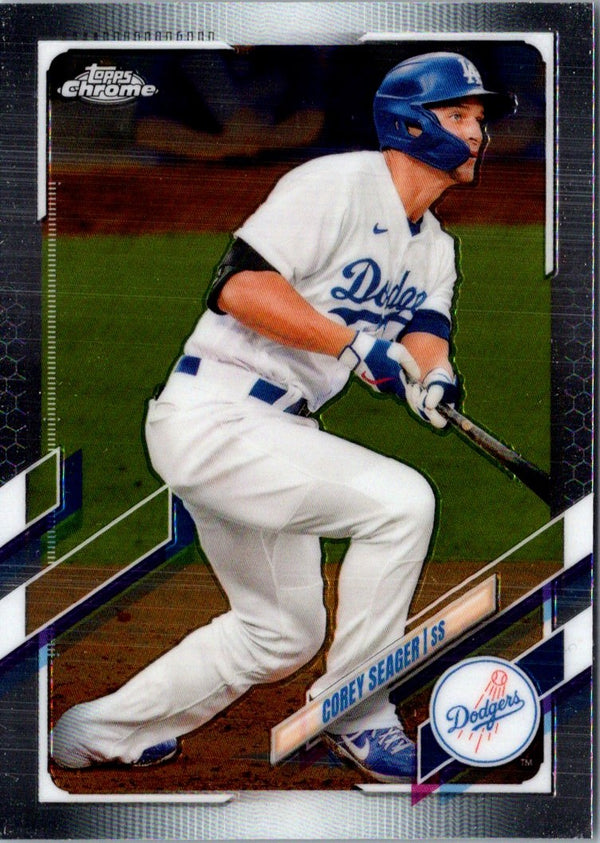 2021 Topps Chrome Corey Seager #117