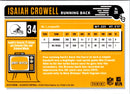 2018 Panini Classics Isaiah Crowell