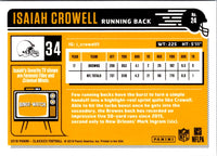 2018 Panini Classics Isaiah Crowell #24