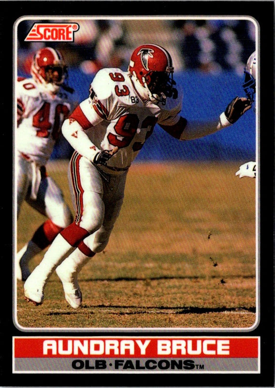 1990 Score Young Superstars Aundray Bruce #38