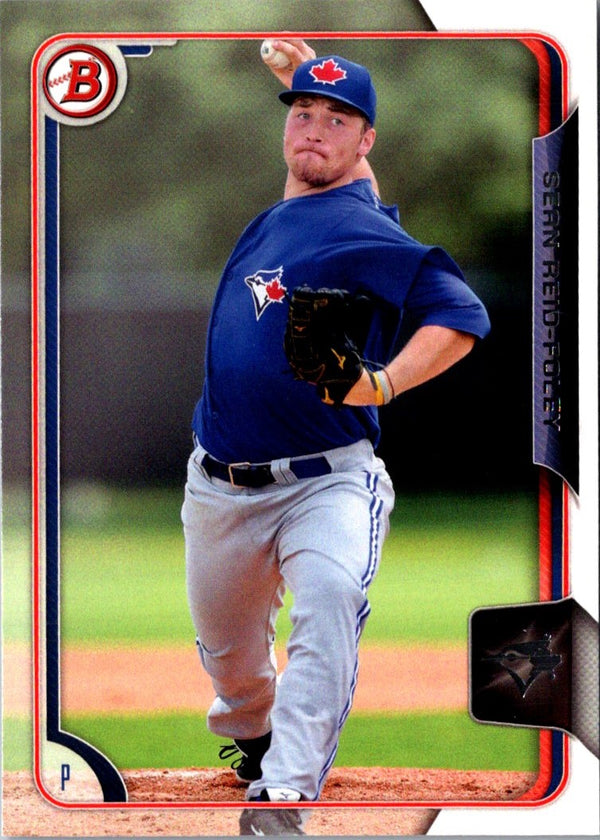 2015 Bowman Draft Picks & Prospects Red Asia Exclusive Sean Reid-Foley #68