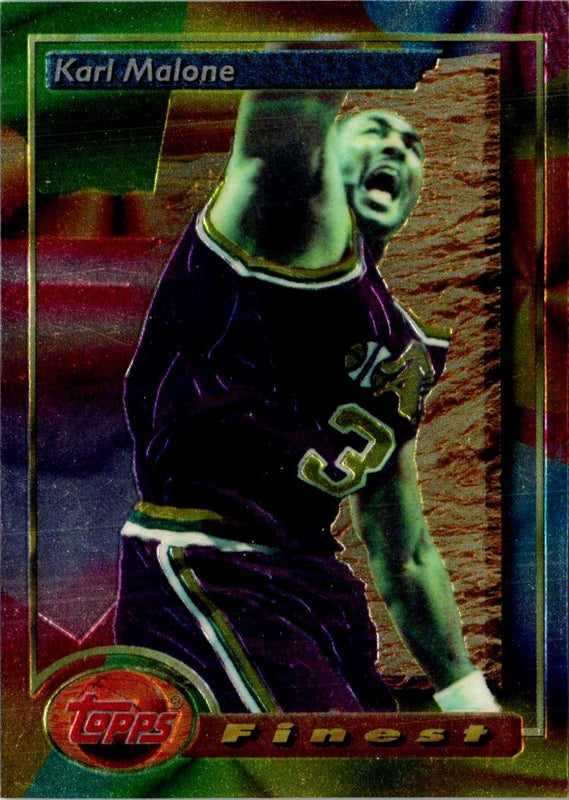 1993 Finest Karl Malone #215