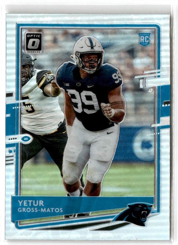 2020 Donruss Optic Yetur Gross-Matos #113 Rookie