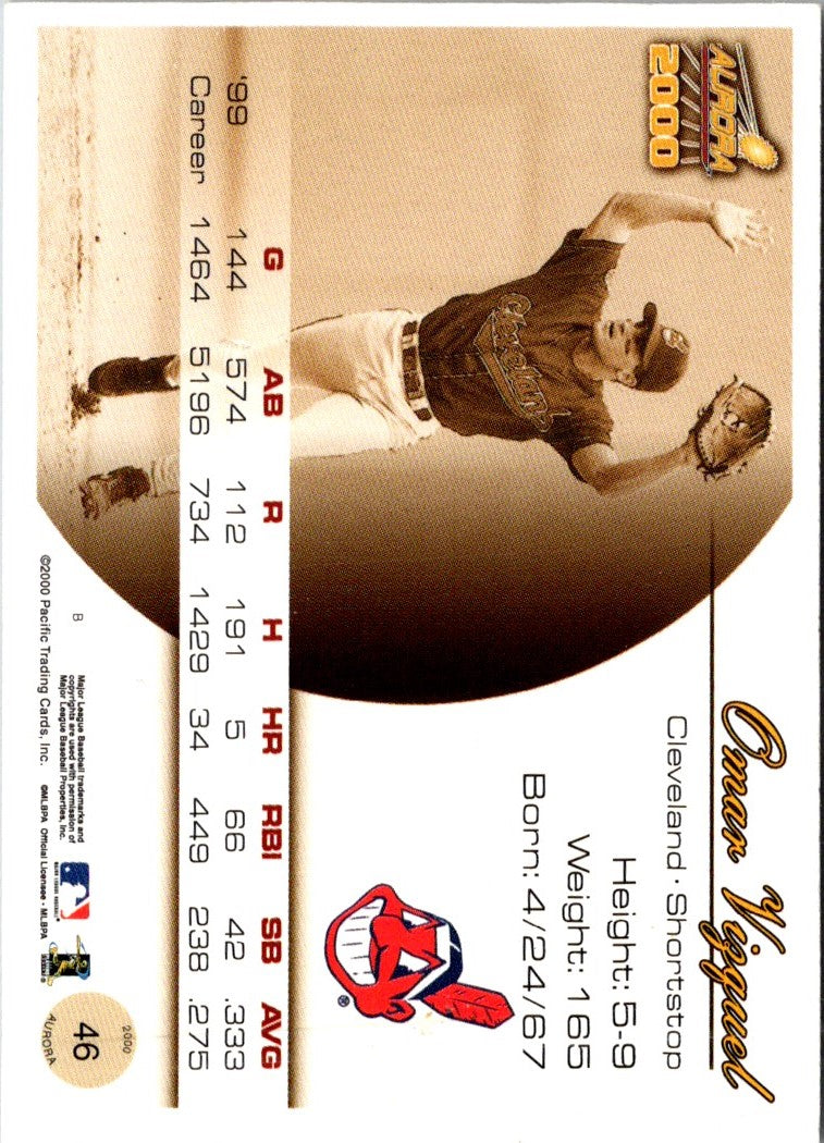 2000 Pacific Aurora Omar Vizquel