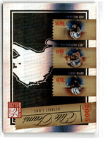 2005 Donruss Elite Teams Silver Kevin Jones/Joey Harrington/Roy Williams WR #ET-8 0887/1000