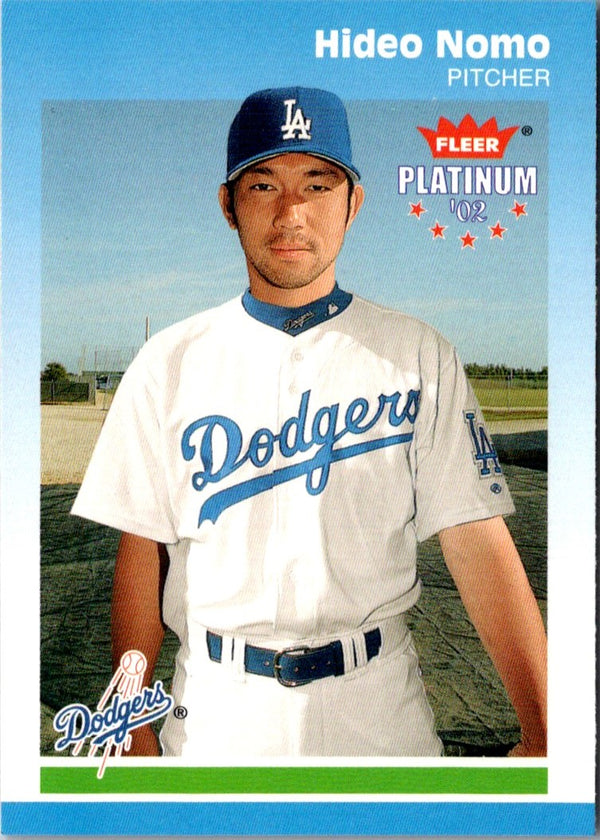 2002 Fleer Platinum Hideo Nomo #149