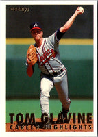 1993 Fleer Tom Glavine Career Highlights Tom Glavine #4B