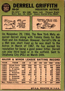 1967 Topps Derrell Griffith