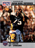 1990 Pro Set Super Bowl 160 Joe Greene #84