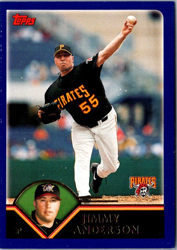 2003 Topps Home Team Advantage Jimmy Anderson #78