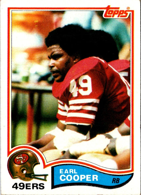 1982 Topps Earl Cooper #480