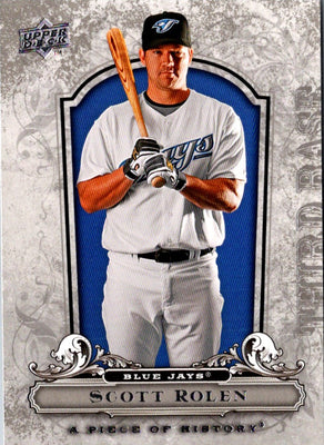 2008 Upper Deck A Piece of History Silver Scott Rolen #97