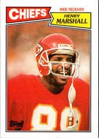 1987 Topps Henry Marshall #163