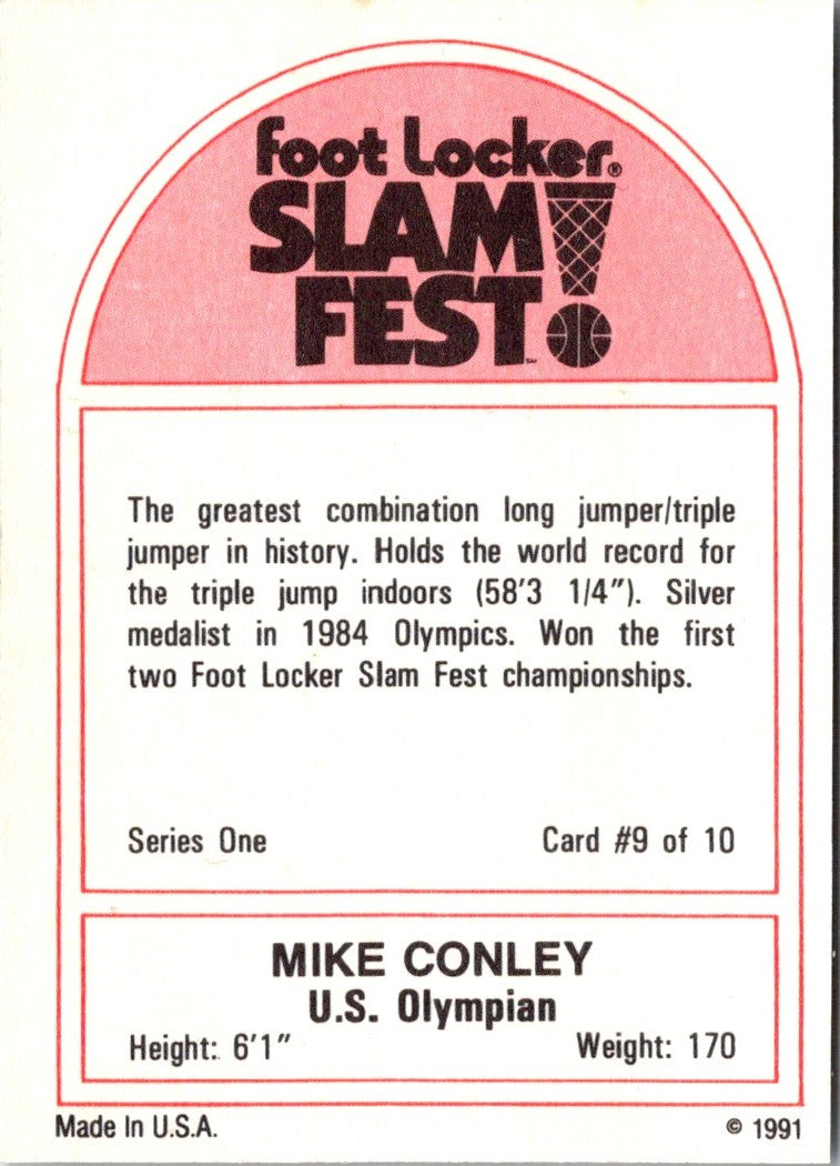 1991 Foot Locker Slam Fest Mike Conley