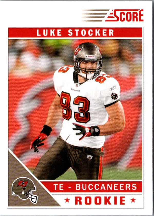 2011 Score Luke Stocker #359 Rookie