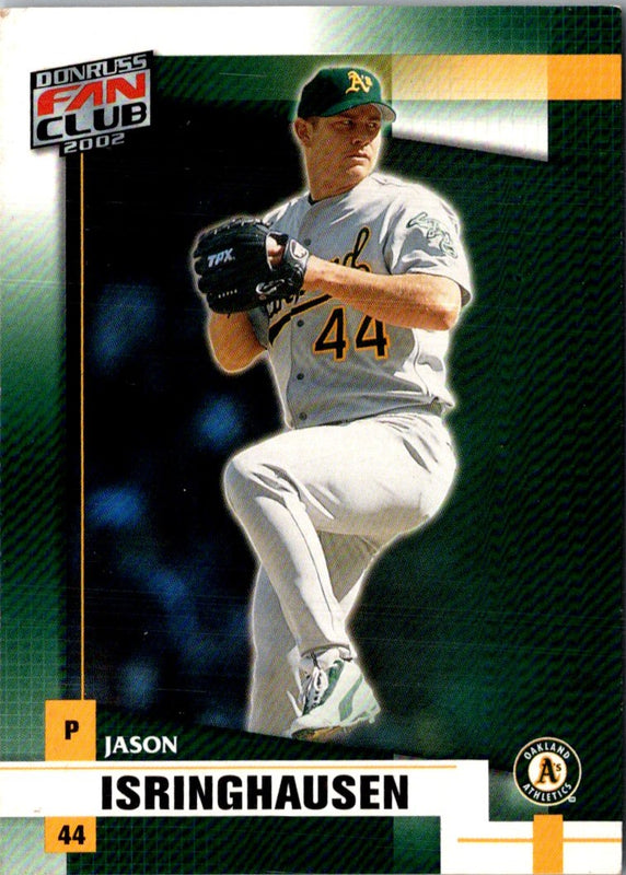 2002 Donruss Fan Club Jason Isringhausen #197