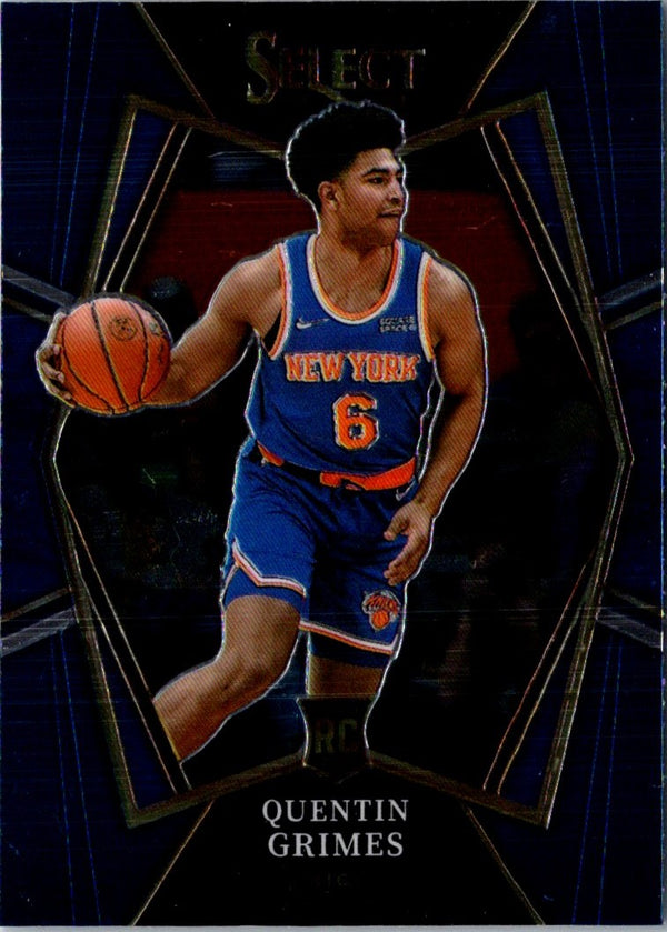 2021 Panini Select Blue Quentin Grimes #159