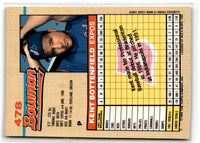 1992 Bowman Kent Bottenfield #478 Rookie