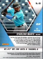 2021 Panini Mosaic Starling Marte #49