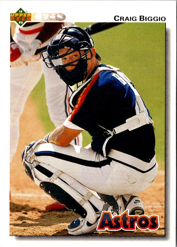 1992 Upper Deck Gold Hologram Craig Biggio #162