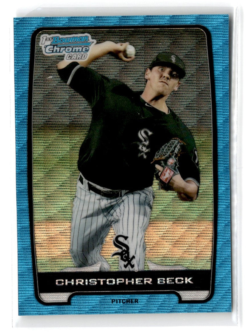 2012 Bowman Draft Picks & Prospects Chrome Christopher Beck