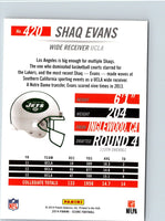 2014 Score Shaq Evans #420 Rookie